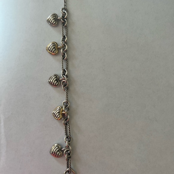 David Yurman 5 Heart Charm Bracelet - Picture 2 of 7
